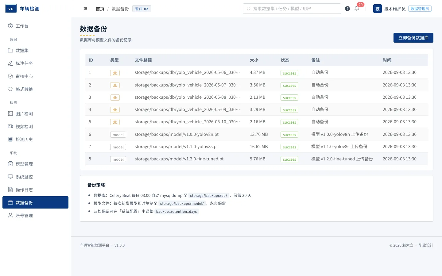 基于 YOLO 的车辆检测系统 预览图 3